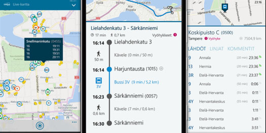 transport apps business tampere