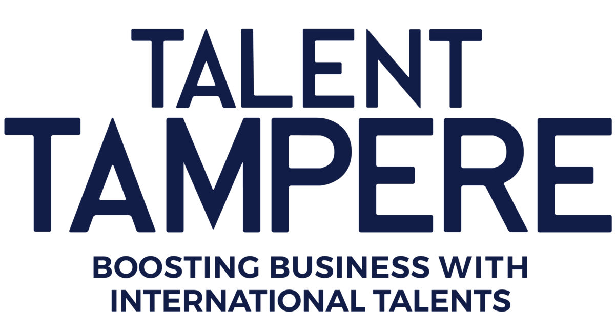 Talent Tampere logo blue version 1