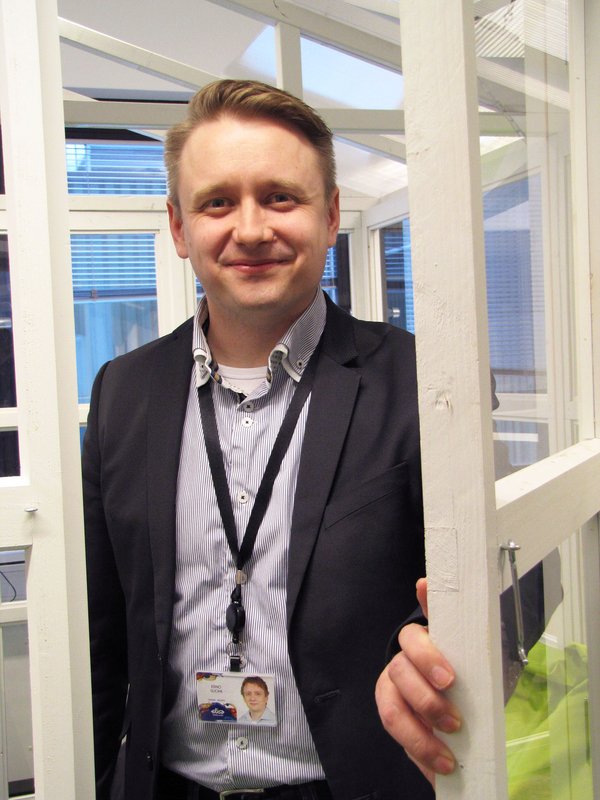 Erno Suomi coordinates operations of Elisa Appelsiini in Tampere​