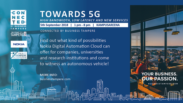 Towards 5G event Sept 5, 2018