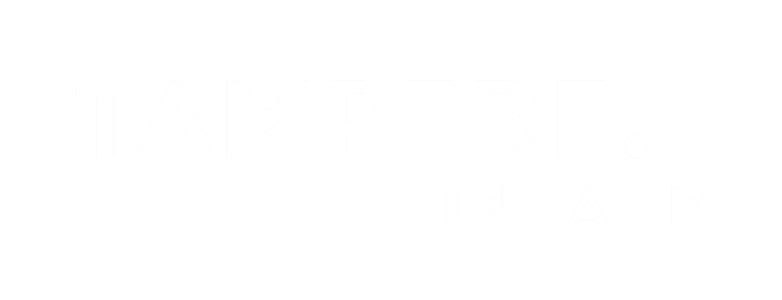 Tampere Finland logo white