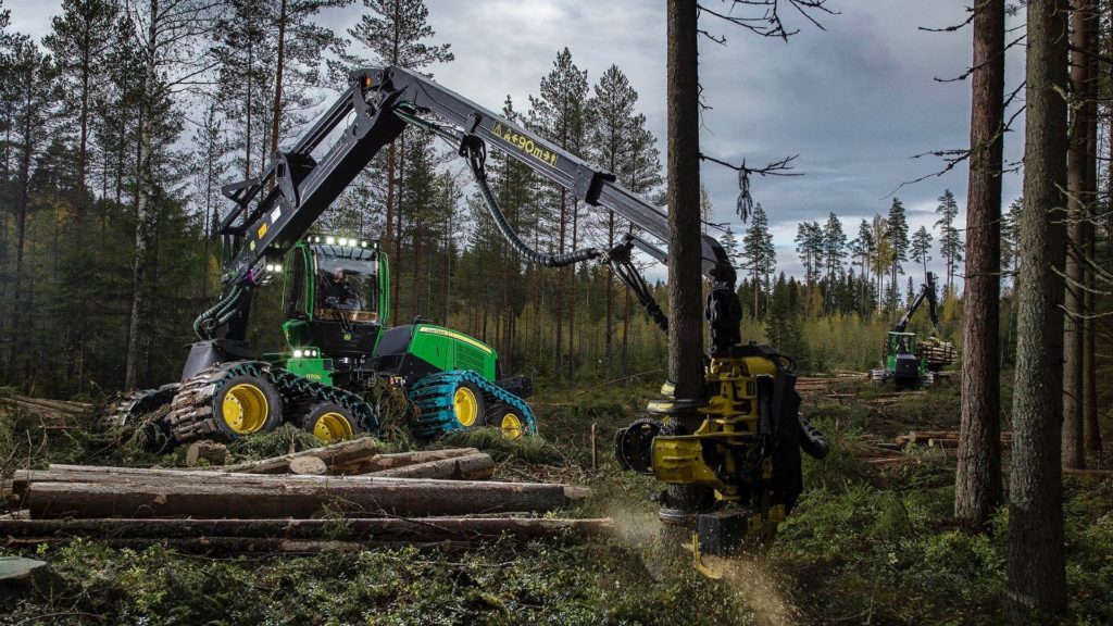 John Deere metsäkone