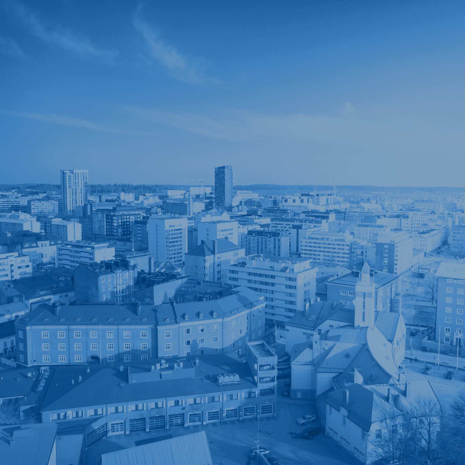 Tulevaisuuden muutostekijät Visit Tampere Beginning of Spring City center Drone views Laura Vanzo 1
