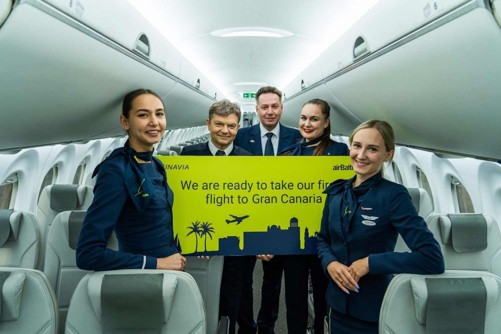 airbaltic lentaa kanariansaarille